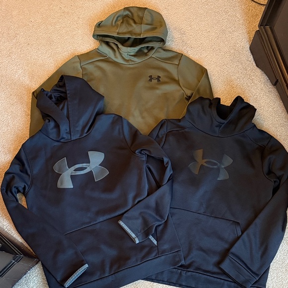 Under Armour Boys Hooded Sweatshirts - Picture 1 of 9